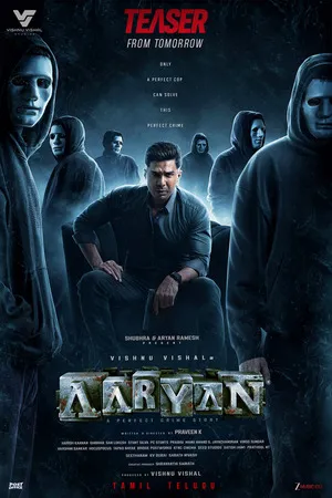 Aaryan 2025 Hindi Dual Audio Movie Poster