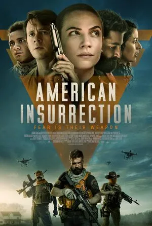 American Insurrection 2021 Hindi Dual Audio Movie Poster