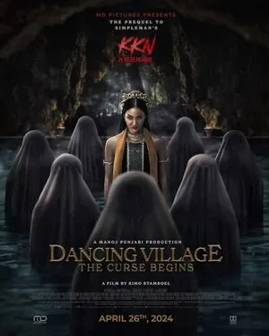 Dancing Village: The Curse Begins 2024 Hindi Dual Audio Movie Poster