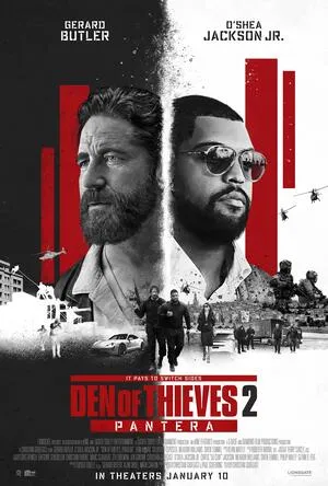Den of Thieves 2: Pantera 2025 Hindi Dual Audio Movie Poster