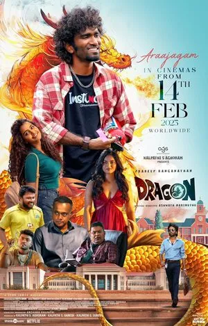 Dragon 2025 Hindi Dual Audio Movie Poster