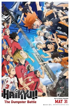 HAIKYU!! The Dumpster Battle 2024 Hindi Dual Audio Movie Poster