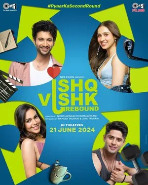 Ishq Vishk Rebound 2024 Hindi Movie Poster