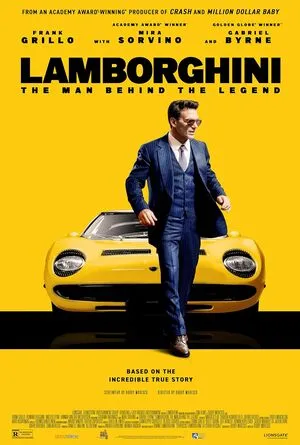 Lamborghini: The Man Behind the Legend 2022 Hindi Dual Audio Movie Poster