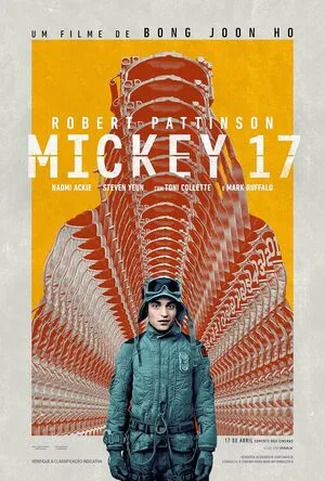 Mickey 17 2025 English Movie Poster