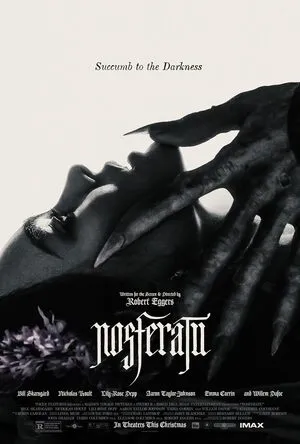 Nosferatu 2024 Hindi Dual Audio Movie Poster