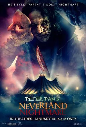 Peter Pan's Neverland Nightmare 2025 Hindi Dual Audio Movie Poster