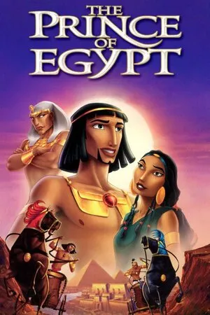 The Prince of Egypt 1998 Hindi Dual Audio Movie Poster