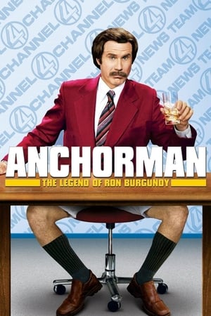 Anchorman: The Legend of Ron Burgundy (2004) Hindi Dual Audio 300MB Movie Poster