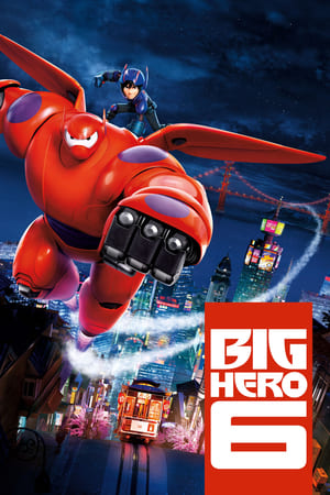 Big Hero 6 (2014) 300MB Dual Audio Hindi Movie Poster