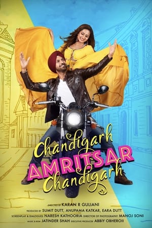 Chandigarh Amritsar Chandigarh (2019) Punjabi Movie [830MB] Movie Poster
