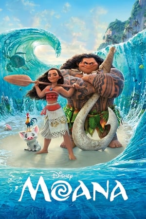 Moana 2016 Hindi Dual Audio DVDScr [700MB] Movie Poster