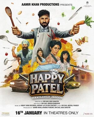 Happy Patel Khatarnak Jasoos 2026 Hindi Audio Movie Poster