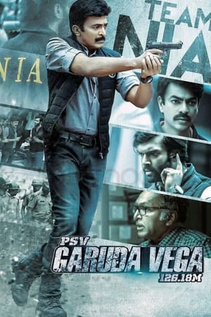 PSV Garuda Vega (2017) (Hindi - Telugu) Dual Audio 450MB Movie Poster