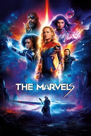 The Marvels 2023 Hindi (ORG) Dual Audio – Movie Poster