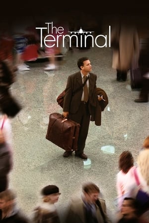 The Terminal (2004) Hindi Dual Audio 400MB Movie Poster