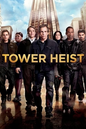 Tower Heist 2011 Hindi Dual Audio [900MB] Movie Poster