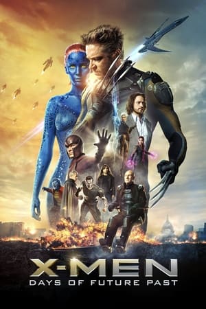 X-Men: Days of Future Past (2014) Hindi Dual Audio [3.8GB] Movie Poster