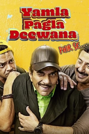Yamla Pagla Deewana Phir Se (2018) Movie - [400MB] Movie Poster