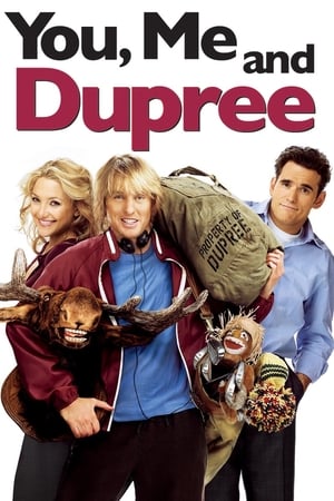 You Me and Dupree 2006 Hindi Dual Audio 360MB Movie Poster